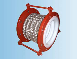 HF02-4型中壓網(wǎng)套氟塑料復合補償器